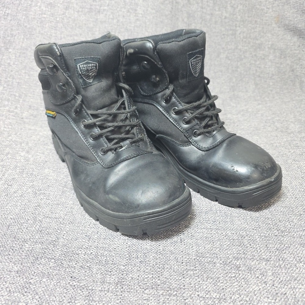 Skechers Tactical Wascana Benen Waterproof Electrical Hazard Work Boots 77526